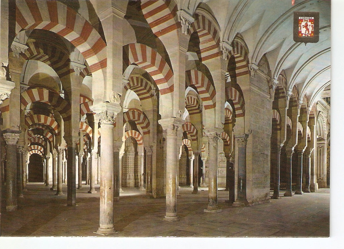 Postal 038099 : Cordoba. Mezquita Catedral. Laberinto de Columnas