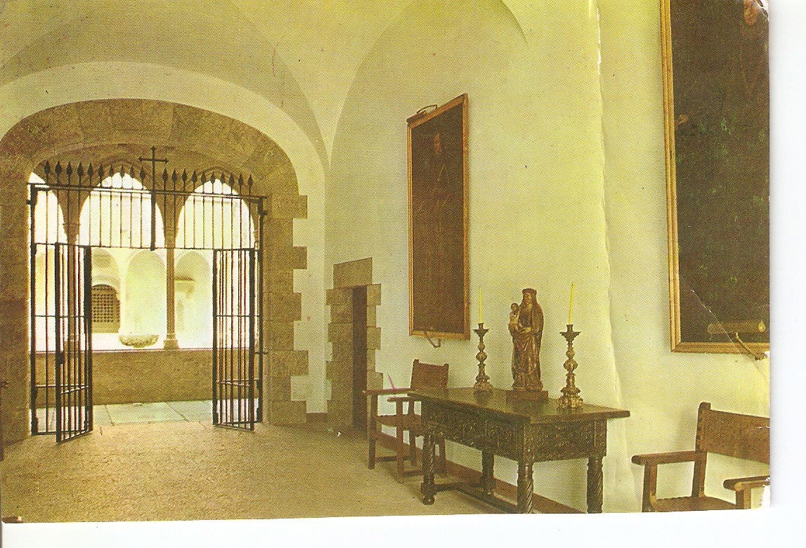 Postal 038101 : Castillo de Perelada. Vestibulo Carmen. Costa Brava (Gerona)