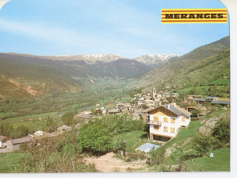 Postal 038112 : Meranges (Girona). Pirineu Catala. Vista general