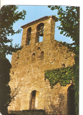 Postal 038115 : Palera. Fachada de la Basilica del Sant Sepulcre (s. XI). Monumento Historico Artistico