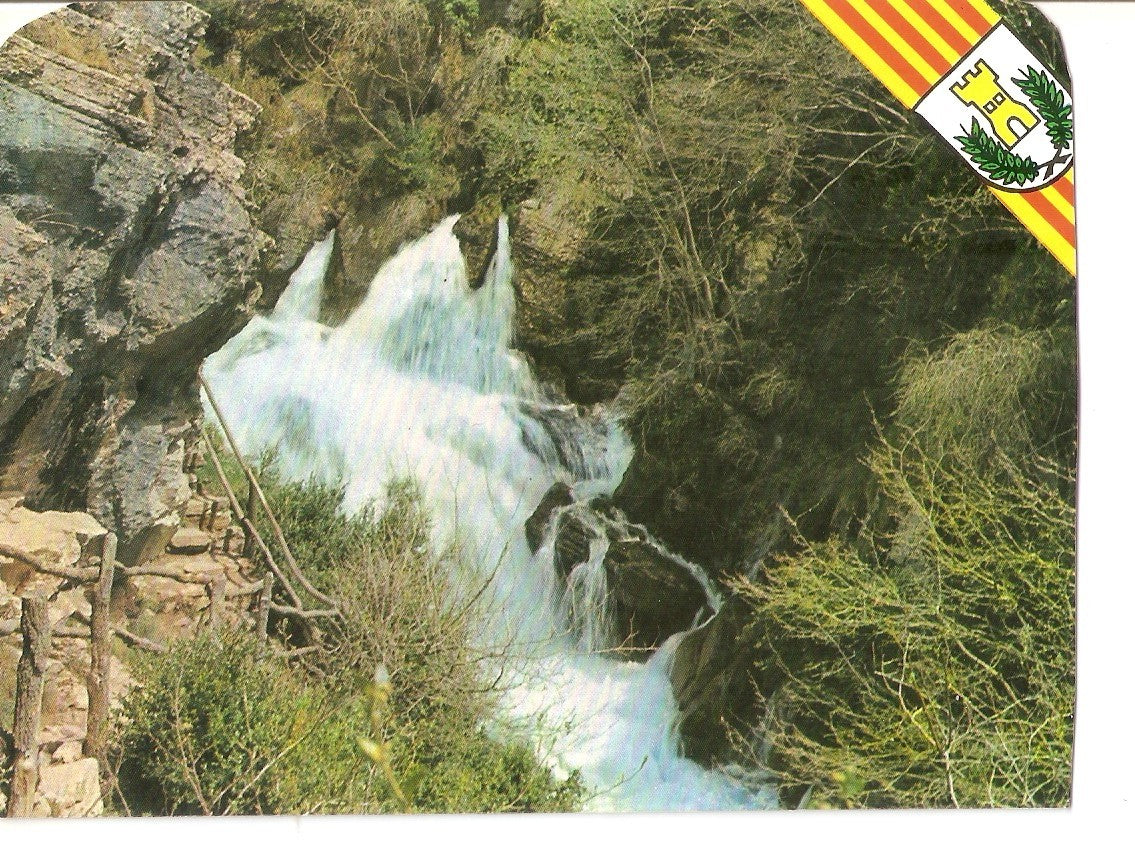Postal 038118 : Castellar de NHug (Barcelona). Naixement del riu Llobregat