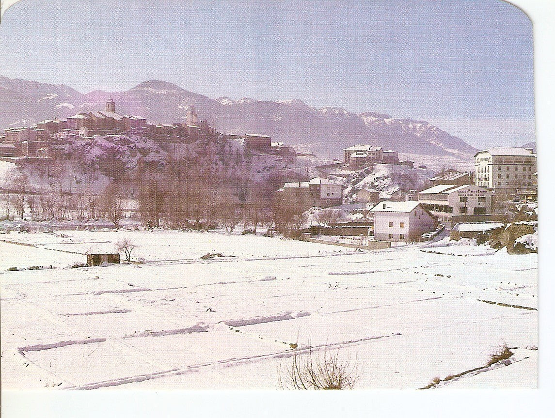 Postal 038119 : Bellver de Cerdanya (Lleida). Sierra del Cadi y Hotel Bellavista