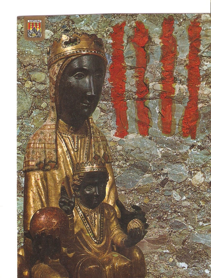 Postal 038120 : Montserrat. La Verge de Montserrat