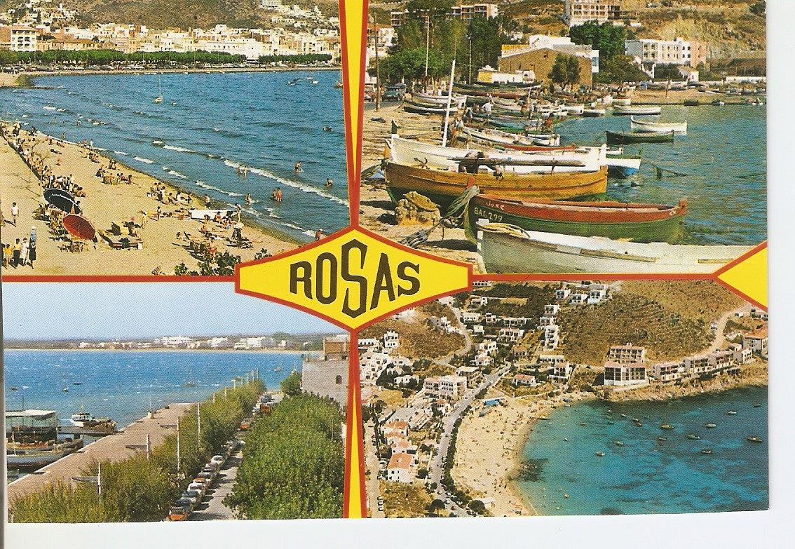 Postal 038146 : Rosas (Costa Brava)