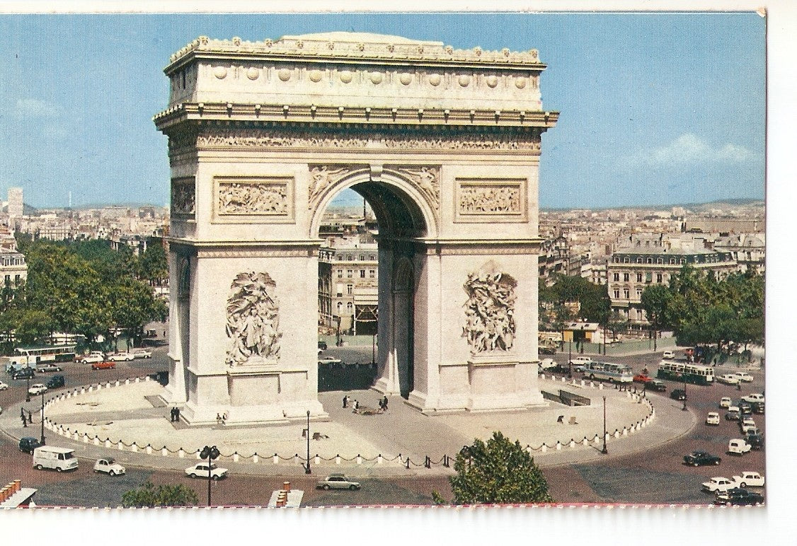 Postal 038158 : LArc de Triomphe - Place de lEtoile