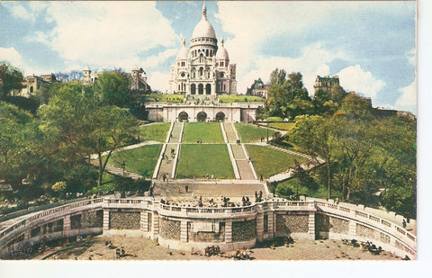 Postal 038165 : La Basilique du Sacre-Coeur de la Montmartre