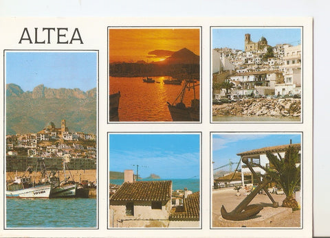 Postal 038172 : Altea (Alicante). Varios detalles