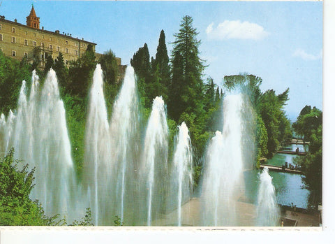 Postal 038179 : Tivoli - Villa dEste. View from the Fountain of the Organ