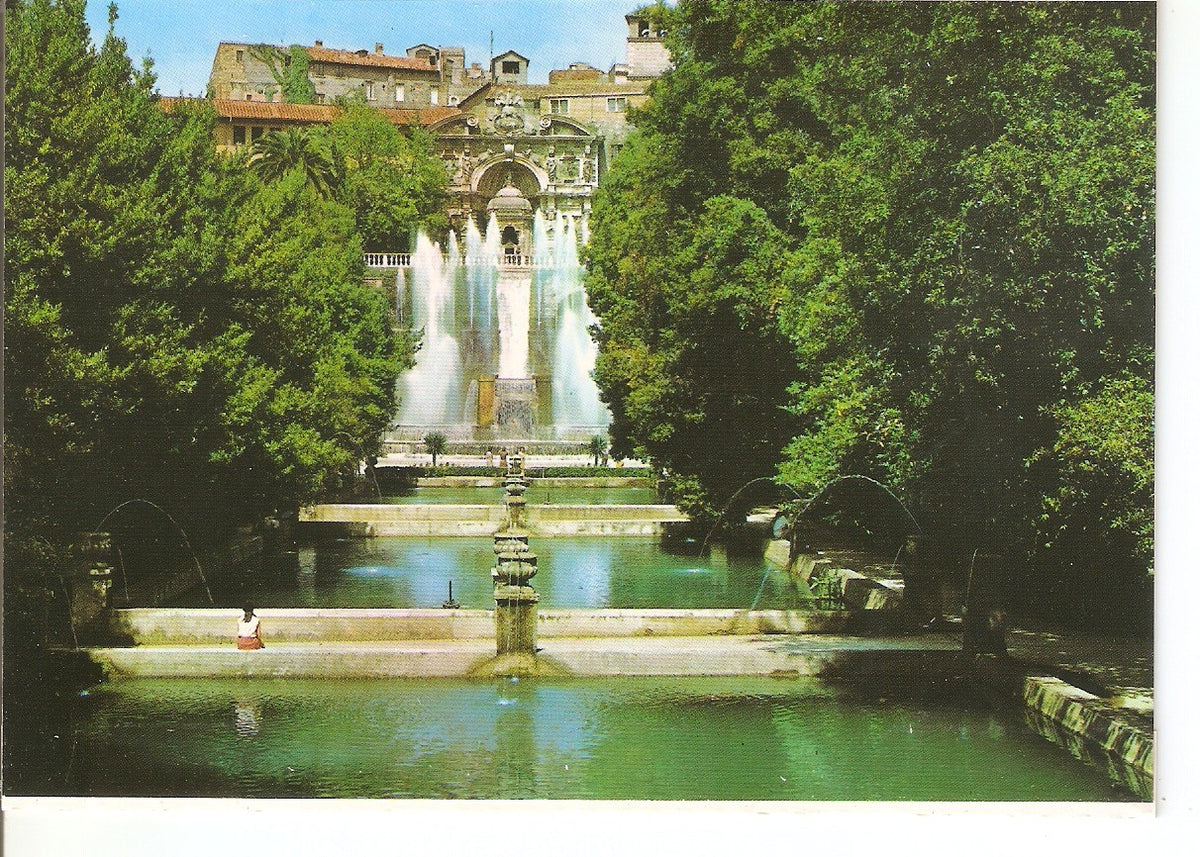 Postal 038182 : Tivoli - Villa dEste. Bassins - Fontaines de Neptune et de lOrgue