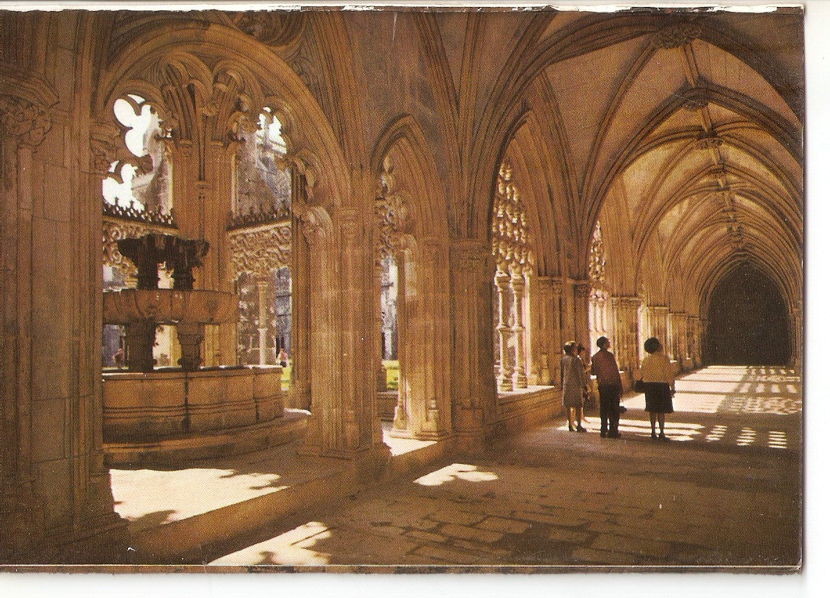 Postal 038203 : Batalha (Portugal). Monastery. Lavoratory and Royal Cloister