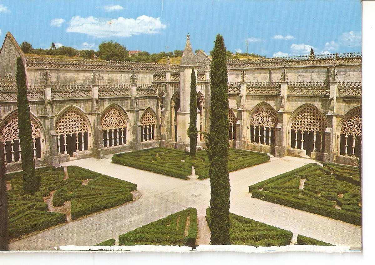 Postal 038206 : Batalha (Portugal). Monastery - Garden and Royal Cloister