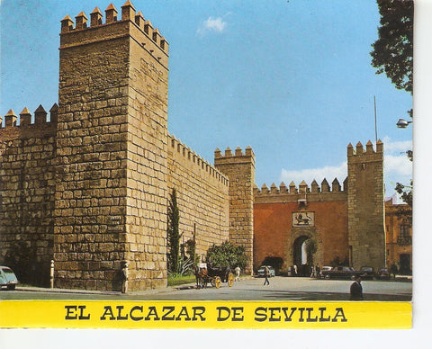 Postal 038210 : Sevilla el Alcazar. Puerta del Leon