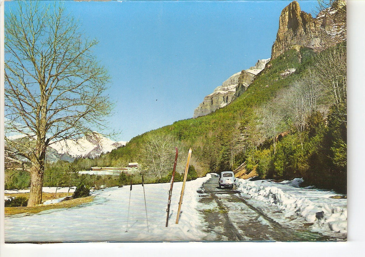 Postal 038226 : Parque Nacional de Ordesa (Pirineo Aragones). Tozal del Mallo y Tendeñera al fondo