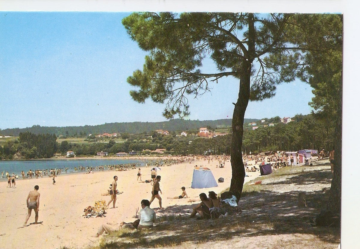Postal 038246 : Puentedeume (La Coruña). Un rincon de la playa