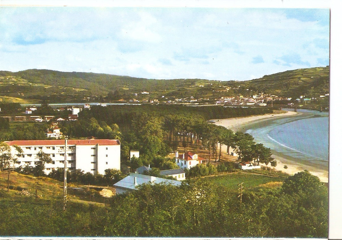 Postal 038249 : Puentedeume (La Coruña). La playa y sus famosos pinares