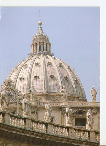 Postal 038251 : Citta del Vaticano. The Dome of St. Peters