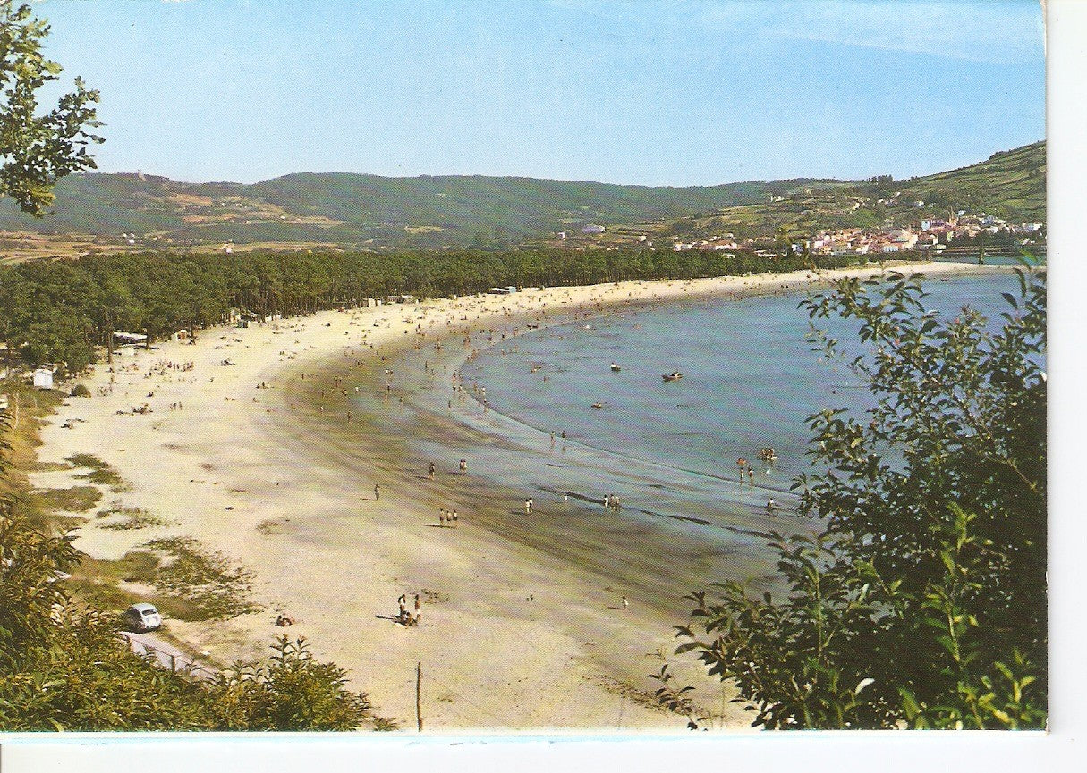 Postal 038254 : Puentedeume (La Coruña). Playa de la Magdalena