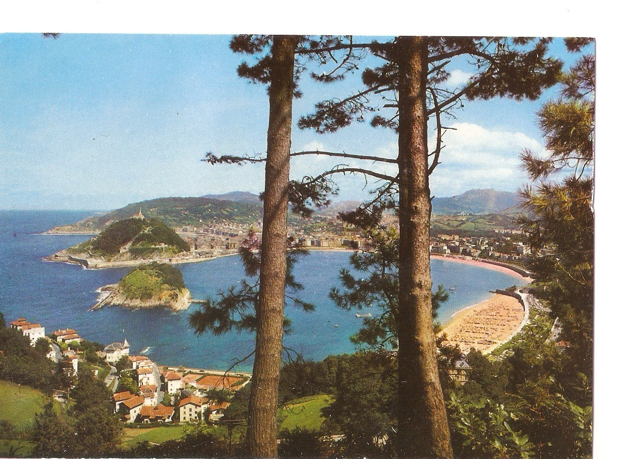 Postal 038257 : San Sebastian. Vista desde Igueldo
