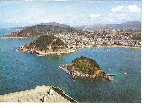Postal 038258 : San Sebastian. Vista desde Igueldo