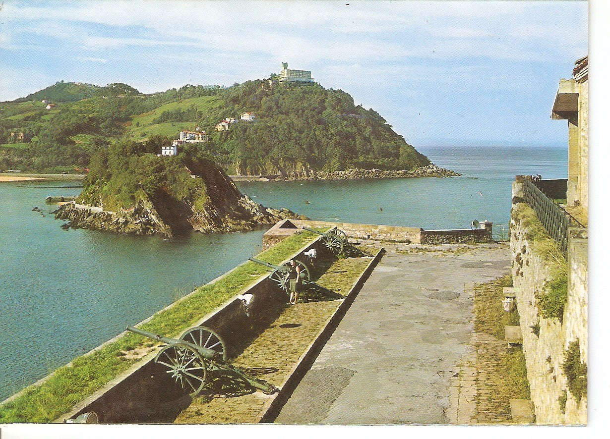 Postal 038260 : San Sebastian. Vista desde el monte Urgull