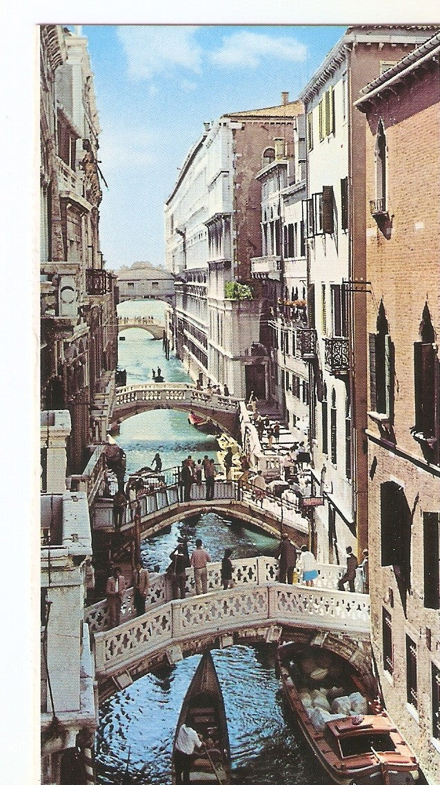 Postal 038268 : Venecia. Rio Palacio