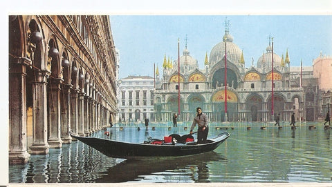 Postal 038281 : Venecia. Plaza San Marcos agua alta