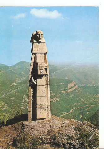 Postal 038288 : Montserrat. Monumento a Santo Domingo de Guzman. Vill de Centenario