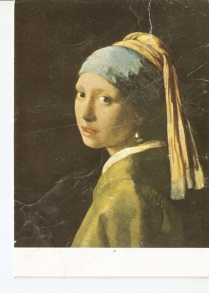Postal 038313 : Johannes Vermeer. Cabeza de una muchacha