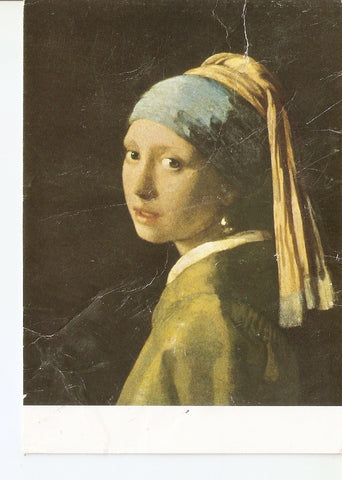 Postal 038313 : Johannes Vermeer. Cabeza de una muchacha