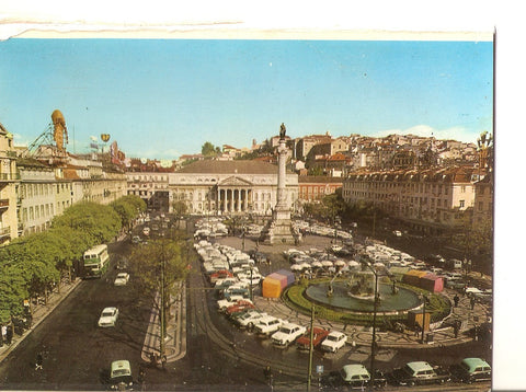 Postal 038357 : Lisboa - Portugal. D. Pedro IV Square (Rossio)