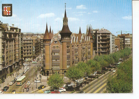 Postal 038363 : Barcelona. Avenida del Generalisimo Les Punxes