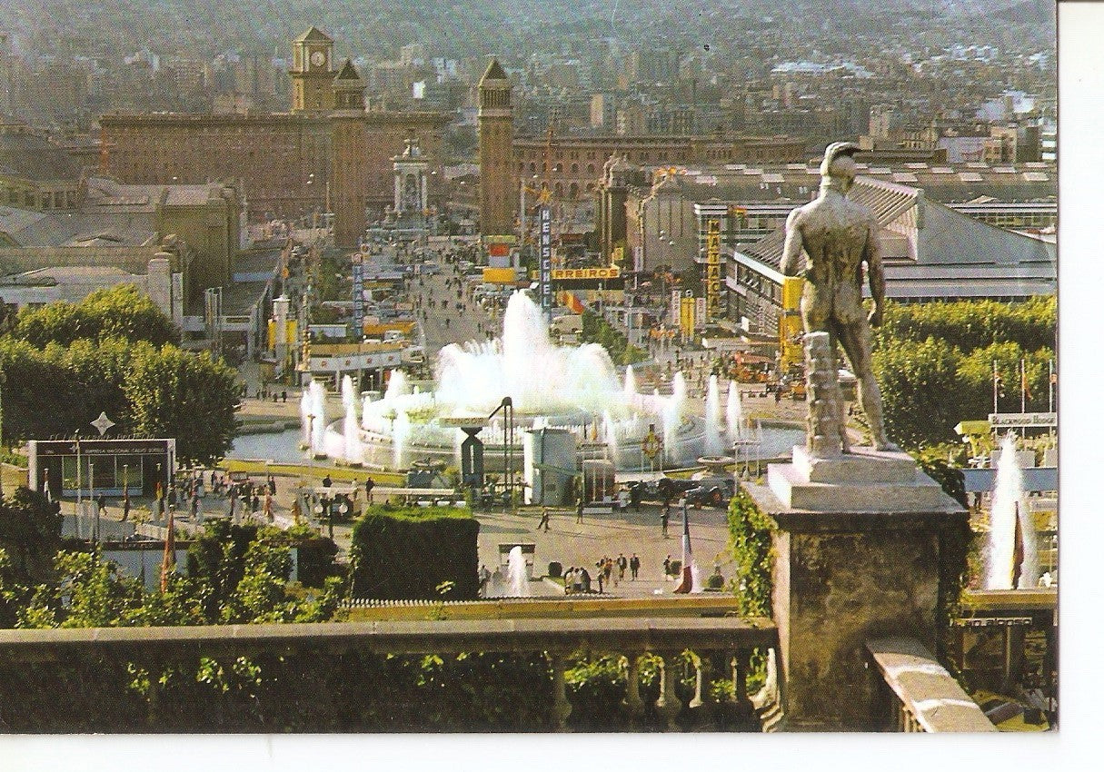 Postal 038369 : Barcelona Fte. Monumental