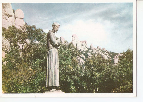 Postal 038378 : Montserrat - Monumento a San Francisco de Asis