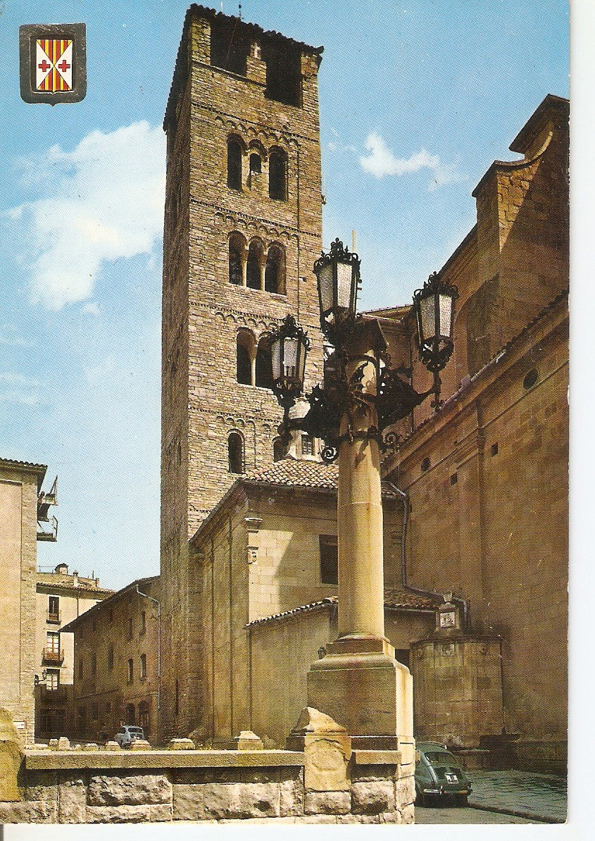 Postal 038400 : Vich. Ciudad de Interes Turistico. Catedral. Campanario Romanico. Siglo X