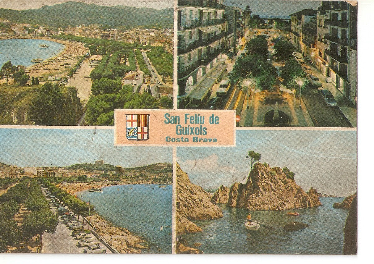 Postal 038421 : Costa Brava. Sant Feliu de Guixols