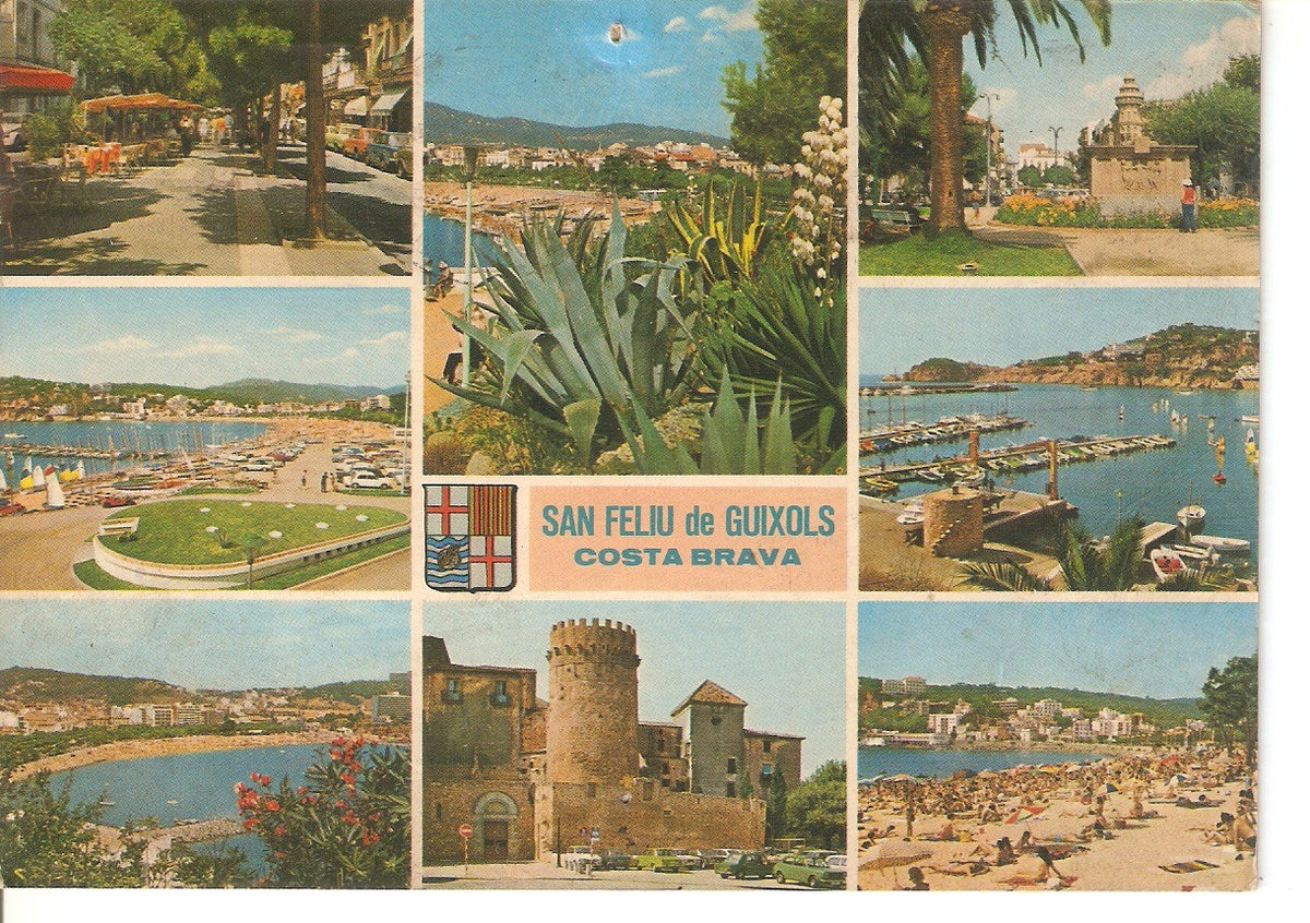 Postal 038422 : Costa Brava. Sant Feliu de Guixols