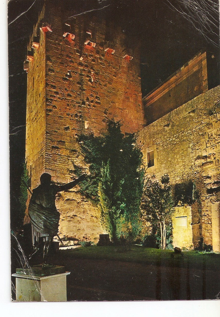 Postal 038424 : Costa Dorada - Tarragona. Torre del Arzobispo. Nocturno