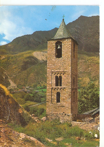 Postal 038428 : Valle de Bohi (Lerida). Torre Romanica
