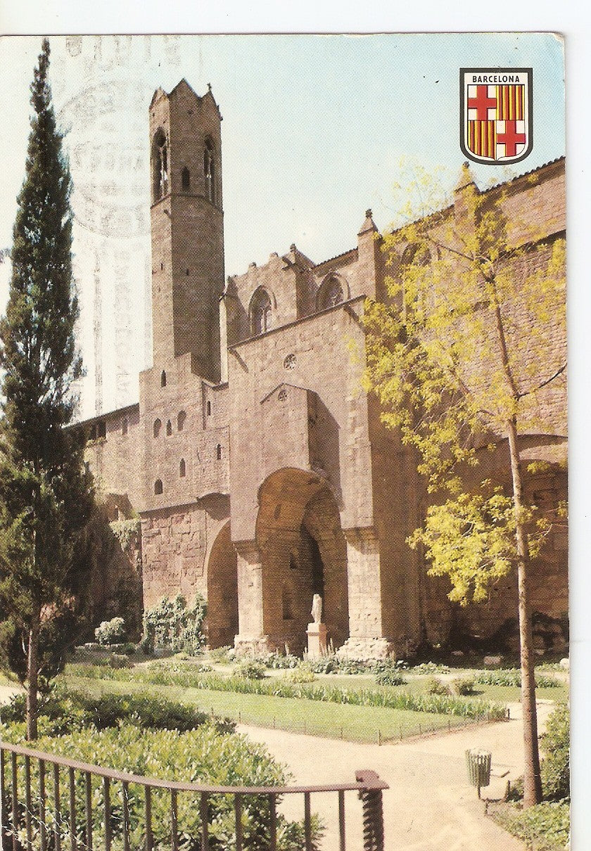 Postal 038433 : Barcelona.plza Ramon Berenguer
