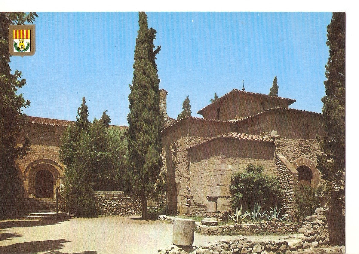 Postal 038435 : Terrassa (Barcelona). Iglesia romanica Visigotica de San Pedro