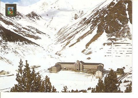 Postal 038437 : Nuria (Girona). Pirineu Catala. Vista general