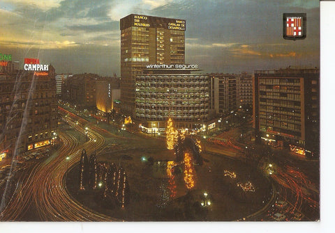 Postal 038448 : Barcelona. Plaza de Calvo Sotelo
