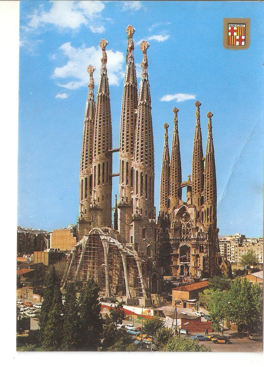 Postal 038451 : Barcelona. Templo de la Sagrada Familia
