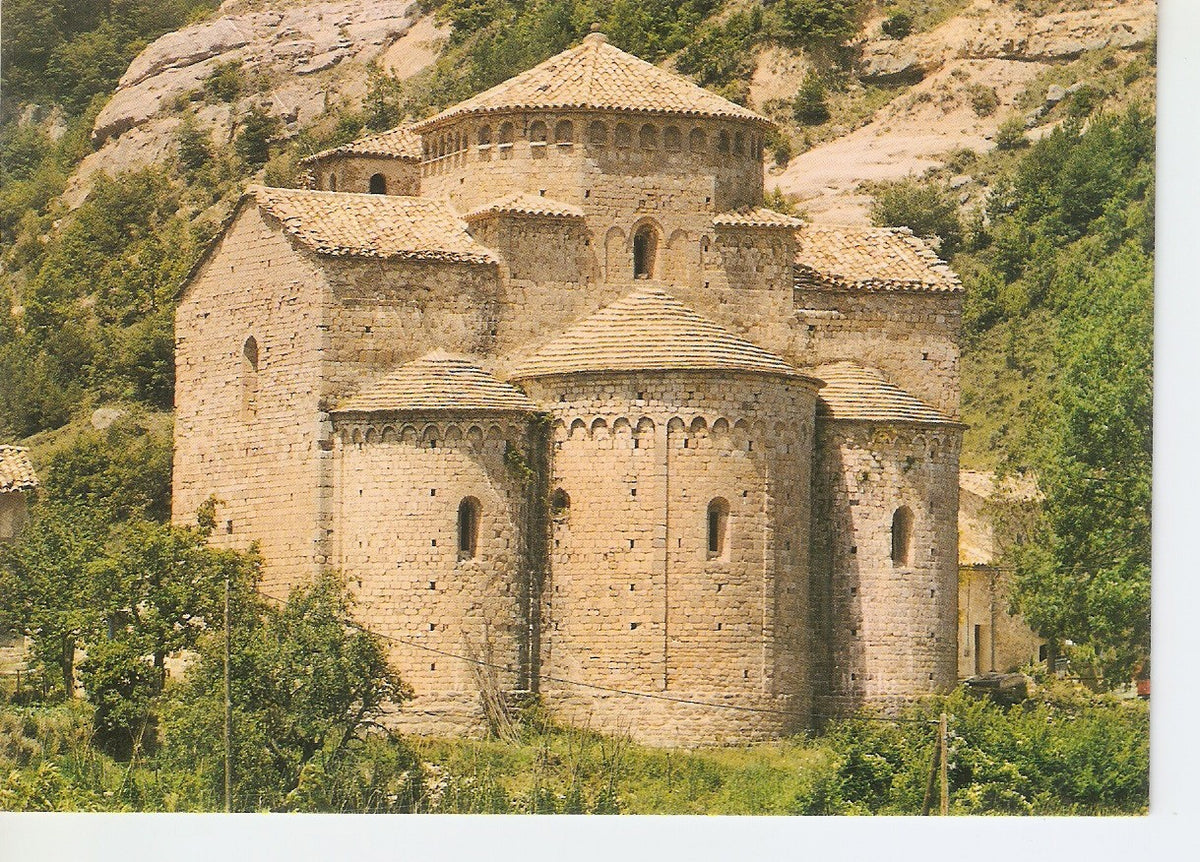 Postal 038460 : Sant Jaume de Frontenya. Alt Bergueda. Esglesia romanica segle XI