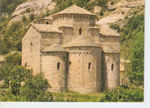 Postal 038460 : Sant Jaume de Frontenya. Alt Bergueda. Esglesia romanica segle XI