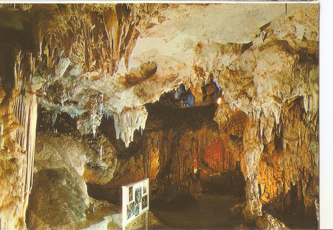 Postal 038463 : Cueva de Nerja (Malaga). Sala del Museo