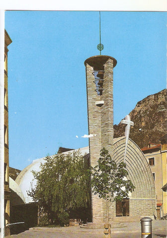 Postal 038466 : Pont de Suert (Pirineos de Lerida). Iglesia Parroquial