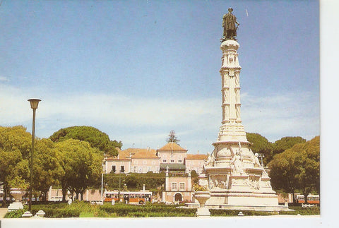 Postal 038480 : Lisboa - Portugal. Palacio de Belem. Estatua a Alfonso de Albuquerque