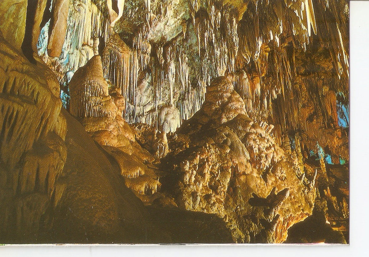 Postal 038485 : Cueva de Nerja (Malaga). Sala del Cataclismo vista parcial