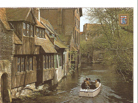 Postal 038488 : Brugge. Behind